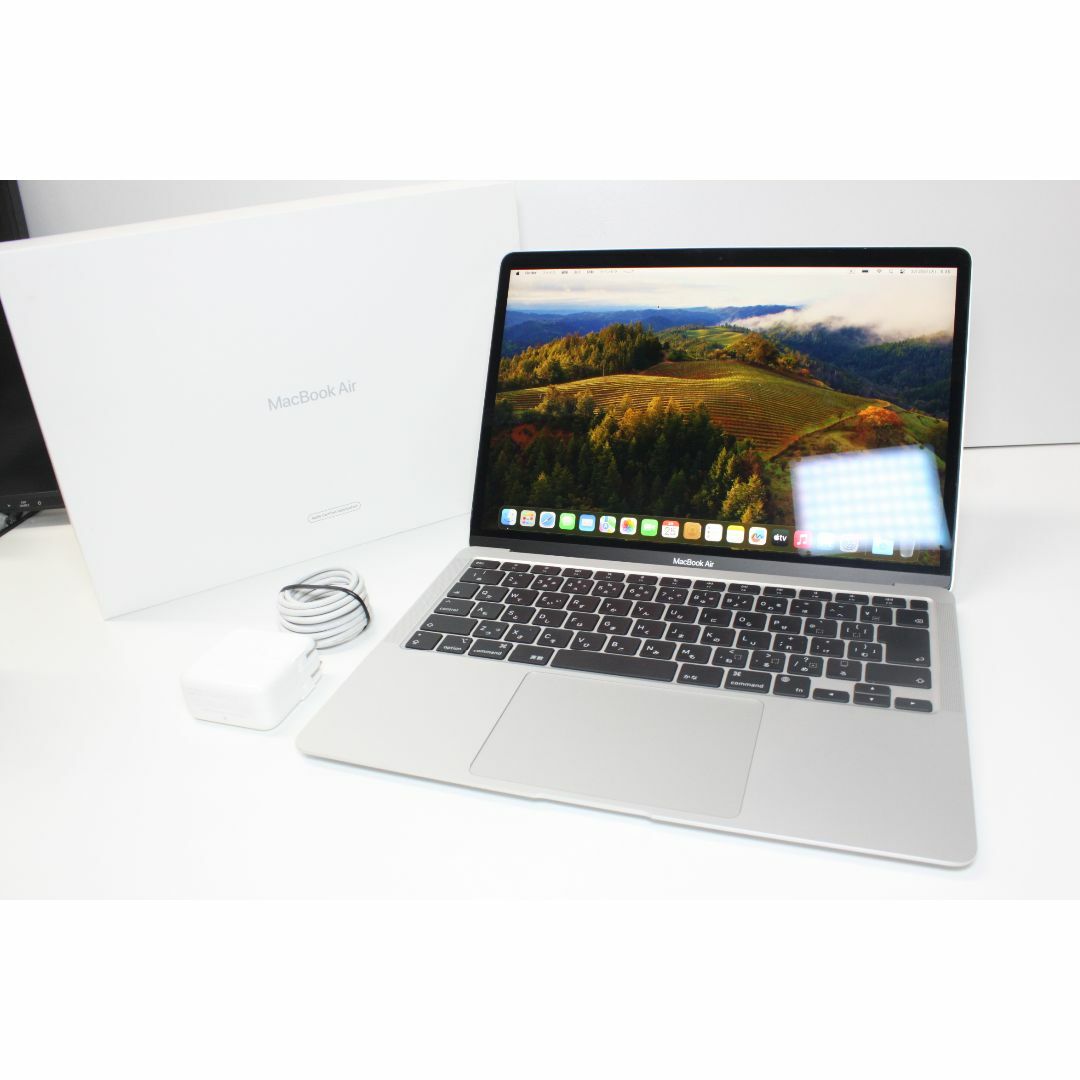 Apple - MacBook Air（M1,2020）256GB/8GB〈FGN93J/A〉⑥