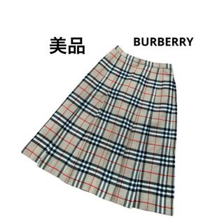 BURBERRY - 美品☆バーバリーロンドン シャドーチェック フレア BURBERRY - 美品☆バーバリーロンドン シャドーチェック フレア