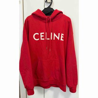 CELINE - 正規 CELINE セリーヌ バックロゴ パーカーの通販 by CELINE - 正規 CELINE セリーヌ バックロゴ パーカーの通販 by