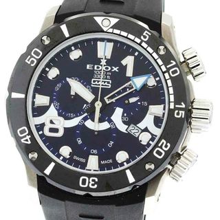 EDOX - EDOX エドックス クロノオフショア1 デニムストラップ EDOX - EDOX エドックス クロノオフショア1 デニムストラップ