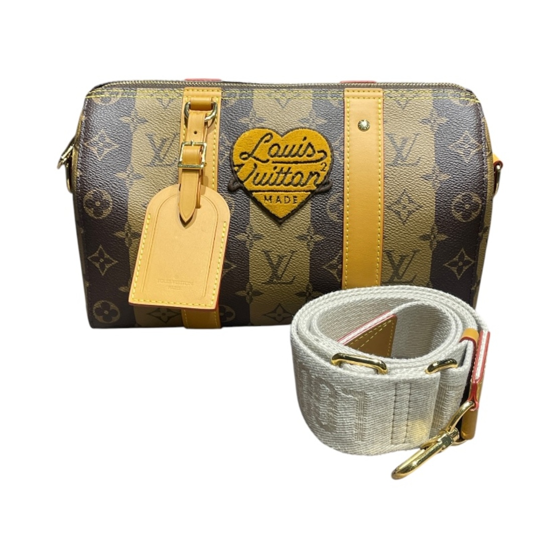 LOUIS VUITTON - 　ルイ・ヴィトン LOUIS VUITTON シティキーポルNIGO M45963 モノグラムストライプ メンズ ショルダーバッグ