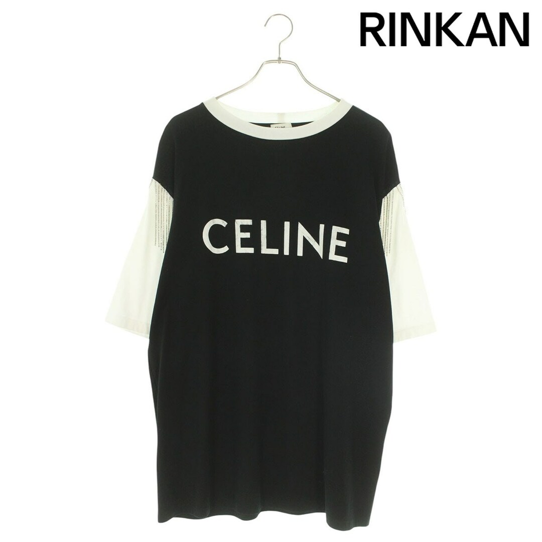 CELINE - セリーヌ 2X29C671Q ロゴプリントフリンジコットン CELINE - セリーヌ 2X29C671Q ロゴプリントフリンジコットン