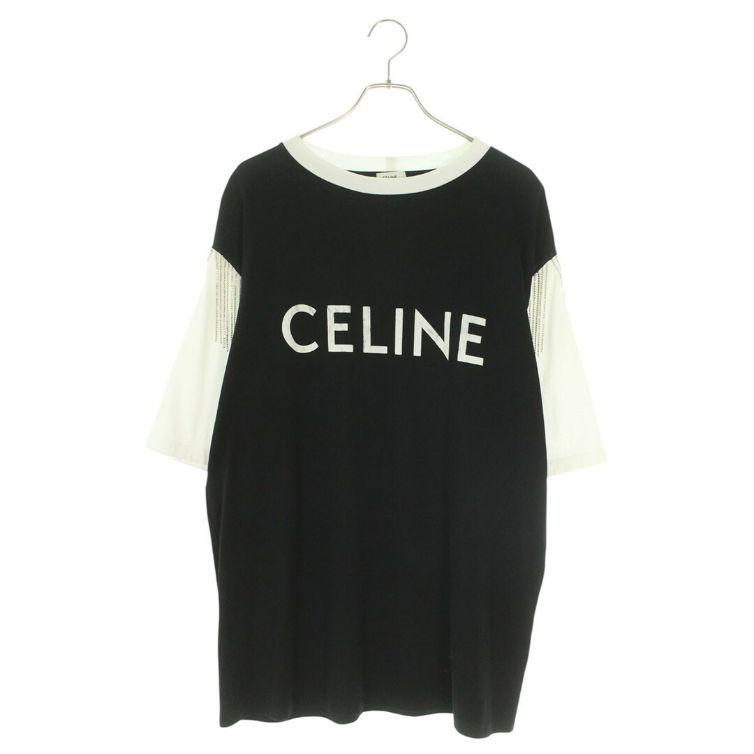 CELINE - セリーヌ 2X29C671Q ロゴプリントフリンジコットン CELINE - セリーヌ 2X29C671Q ロゴプリントフリンジコットン