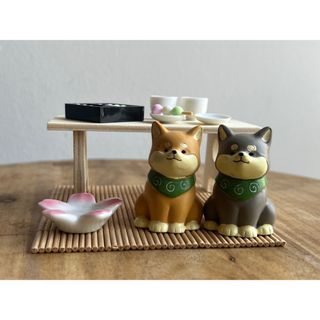 【新品】お花見の置物セット(置物)