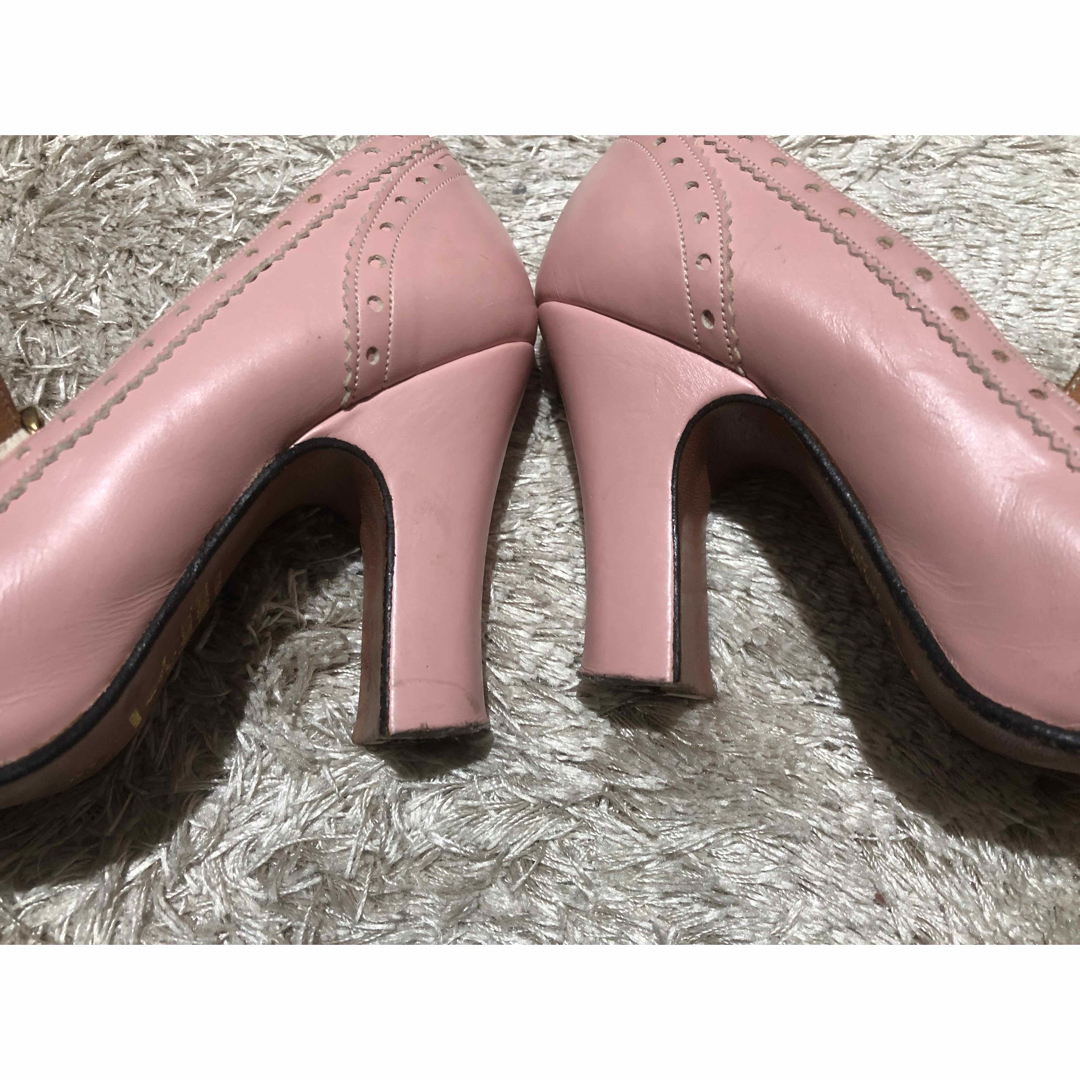 Vivienne Westwood(ヴィヴィアンウエストウッド)のヴィヴィアンウエストウッド　ハイヒール　パンプス　メリージェン　ピンク　UK5 レディースの靴/シューズ(ハイヒール/パンプス)の商品写真