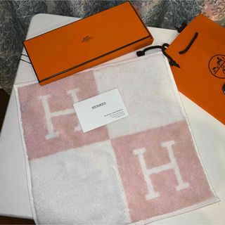 HERMES - エルメス HERMES ハンドタオル フリンジ タオル HERMES - エルメス HERMES ハンドタオル フリンジ タオル