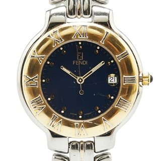 FENDI - 【電池交換済】FENDI フェンディ 腕時計 660L シルバー FENDI - 【電池交換済】FENDI フェンディ 腕時計 660L シルバー