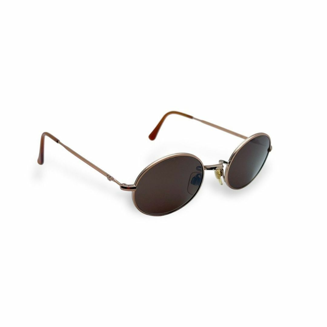 EMPORIO ARMANI(エンポリオアルマーニ)のエンポリオアルマーニ サングラス ゴールド ダークグレー 未使用 70325 レディースのファッション小物(サングラス/メガネ)の商品写真