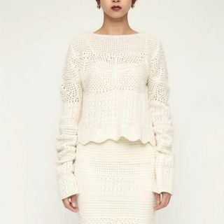 SLY - 美品 SLY スライ ハイネックコート ミドル丈 1 ウール SLY - 美品 SLY スライ ハイネックコート ミドル丈 1 ウール