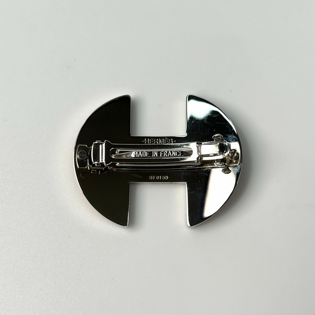 選ぶなら エルメス 美品 HERMES ヘア バレッタ Hモチーフ レディース ヘアアクセサリー
