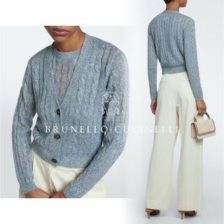 BRUNELLO CUCINELLI - P47-1☆極美品☆23SS☆極上スパンコール BRUNELLO CUCINELLI - P47-1☆極美品☆23SS☆極上スパンコール