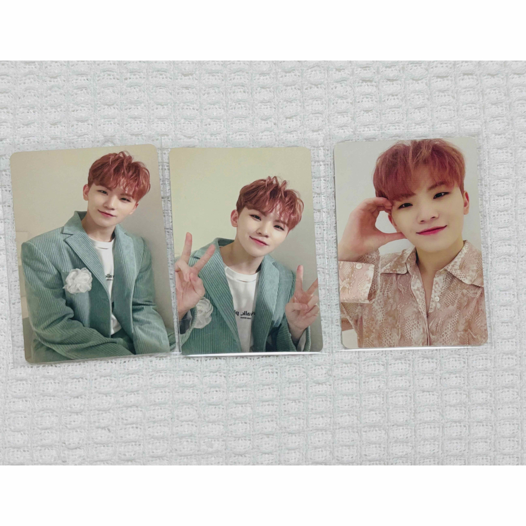 SEVENTEEN(セブンティーン)のSEVENTEEN セブチ 舞い落ちる花びら ウジ トレカ エンタメ/ホビーのCD(K-POP/アジア)の商品写真