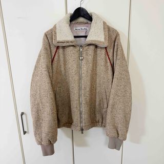 Acne Studios - Acne Studios 23AW ロゴジッパージャケット Acne Studios - Acne Studios 23AW ロゴジッパージャケット