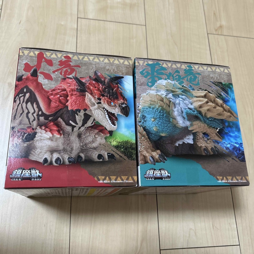 モンスターハンター 鎮座獣 ジンオウガ&リオレウス 2種セット モンスターハンター 鎮座獣 ジンオウガ&リオレウス 2種セット