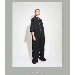 エムズブラック(m's braque)のm's braque HALF SLEEVES JUMPSUIT(サロペット/オーバーオール)