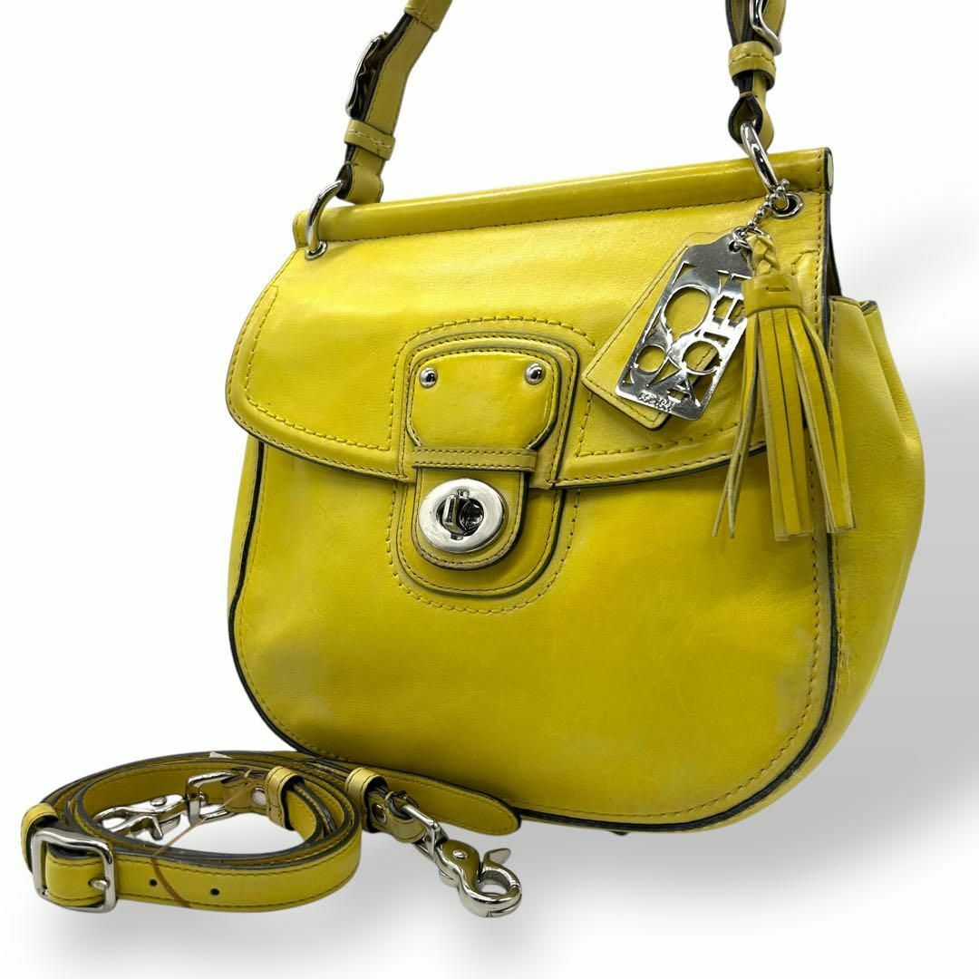 COACH - 良品 541 コーチ OLD COACH トートバッグ 2way ターンロック