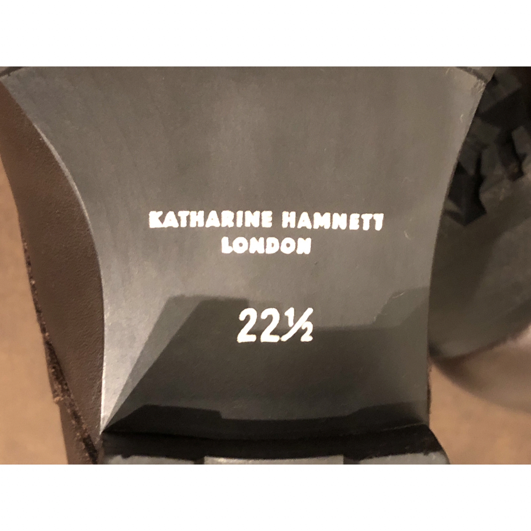 KATHARINE HAMNETT LONDON(キャサリンハムネットロンドン)の美品 KATHARINE HAMNETT ブーツ レディースの靴/シューズ(ブーツ)の商品写真