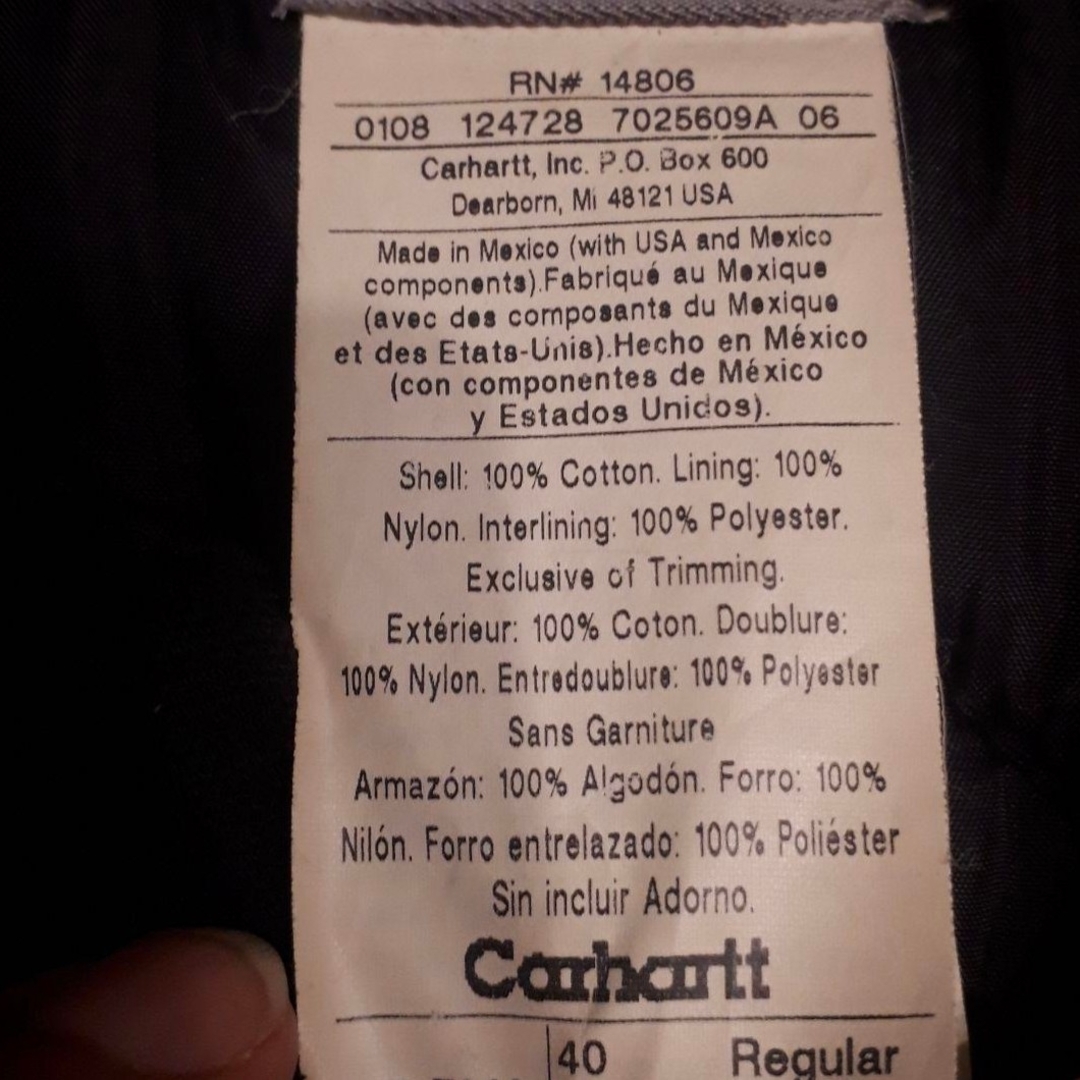 carhartt(カーハート)のCarhartt カーハート　ExtremesCoat エクストリームス コート メンズのジャケット/アウター(その他)の商品写真
