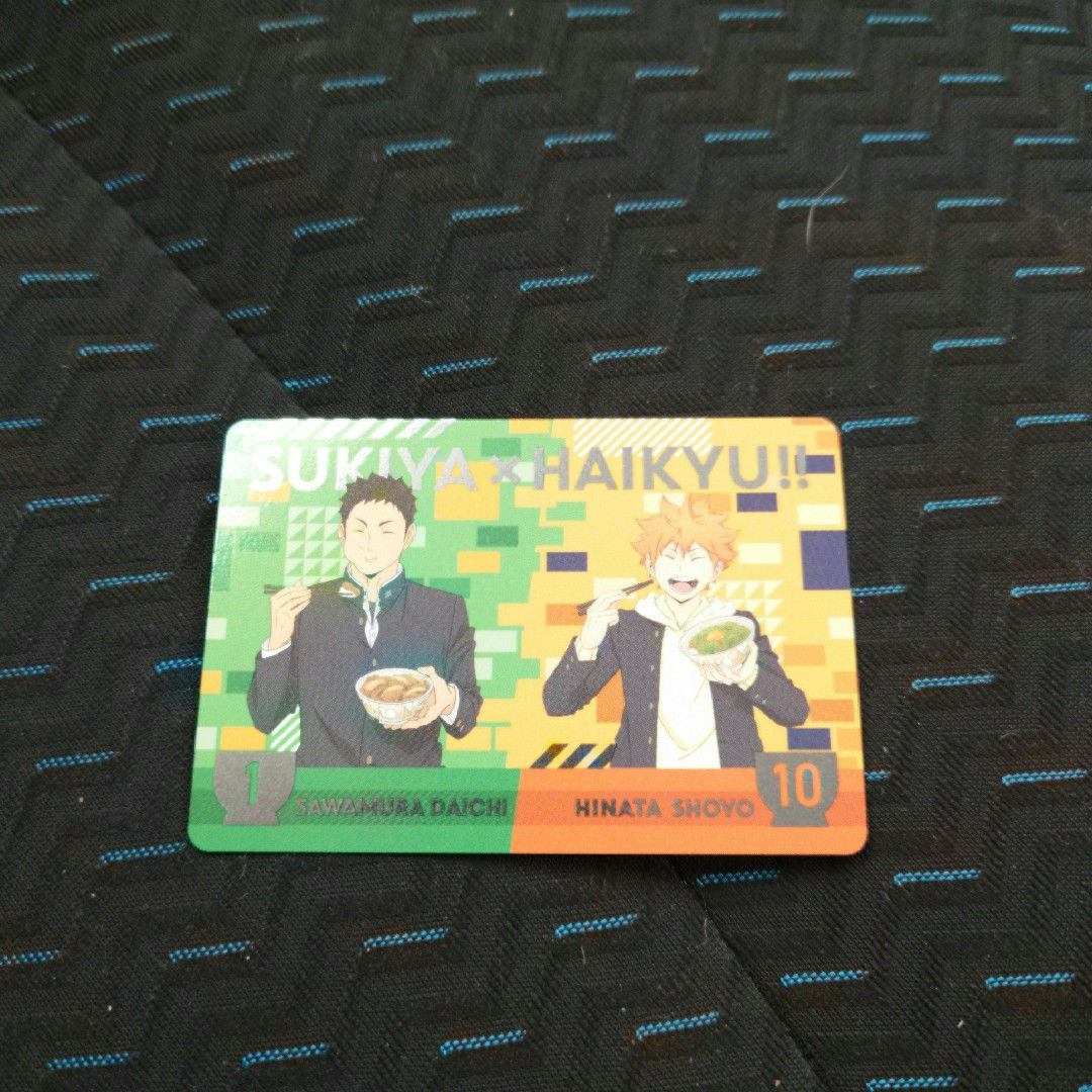 ハイキュー!! 日向翔陽 影山大地 カード エンタメ/ホビーのアニメグッズ(カード)の商品写真