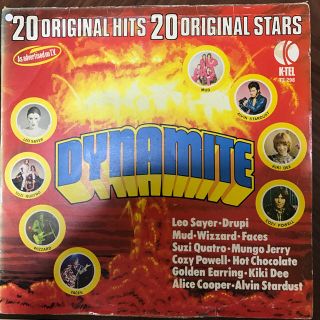 DYNAMITE 20 ORIGINAL HITS レコード LP イギリス(ポップス/ロック(洋楽))