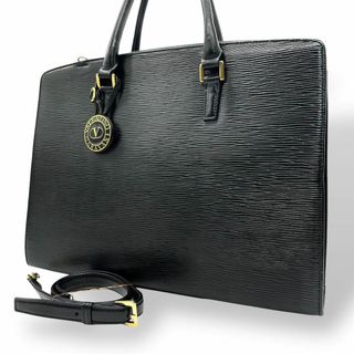 ヴァレンティノガラヴァーニ(valentino garavani)の美品 579 ヴァレンティノガラヴァーニ ビジネスバッグ 2way ブラック(ビジネスバッグ)