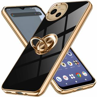 AQUOS R9 SH-51E ケース リング付き アクオスr9 用 カバー U(その他)