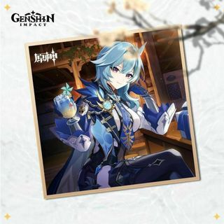 原神 エウルア　色紙　15cm(その他)