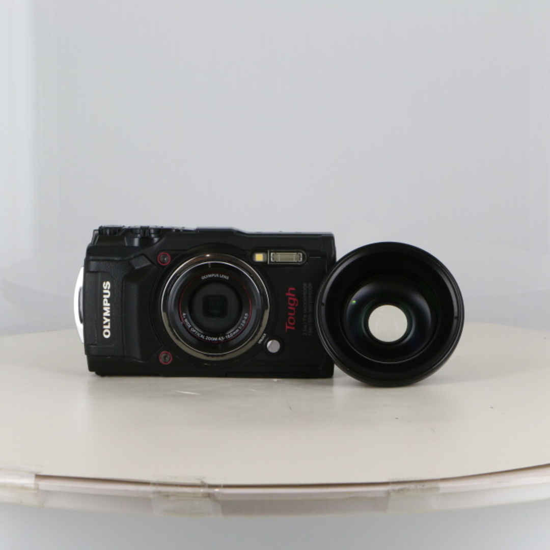 OLYMPUS - 【中古】(オリンパス) OLYMPUS Tough TG-5 ブラックの OLYMPUS - 【中古】(オリンパス) OLYMPUS Tough TG-5 ブラックの