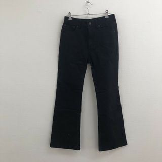 【GU】ジーユー　パンツ　ボトムス　黒系　ブラック　Mサイズ　無地　シンプル　カジュアル(その他)