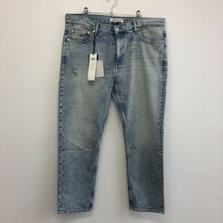 新品未使用　【TOMMY JEANS 】トミージーンズ　ブルー系　36　デニムパンツ　カジュアル　ボトムス(デニム/ジーンズ)