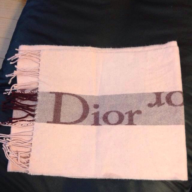 Dior(ディオール)のクリスチャンディオール.マフラー レディースのファッション小物(マフラー/ショール)の商品写真