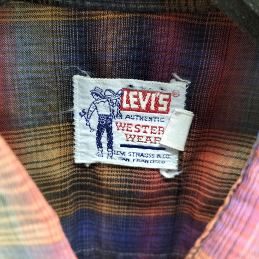 Levi's - Levis(リーバイス) 60s~ サドルマンタグ ウエスタン Levi's - Levis(リーバイス) 60s~ サドルマンタグ ウエスタン