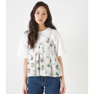 マウジー(moussy)のmoussy【SEA PATTERN CAMI F】(キャミソール)