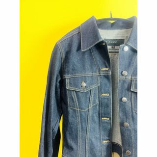 GUCCI - グッチ 22AW 667998 XDBRP ダメージ加工裏地ボアデニム GUCCI - グッチ 22AW 667998 XDBRP ダメージ加工裏地ボアデニム