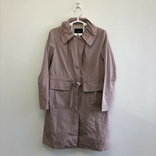 【SANYO】サンヨー　ピンク系　9　アウター　ロングジャケット　無地　シンプル　カジュアル(その他)