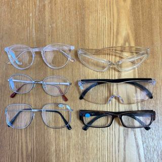 ヴィンテージ(VINTAGE)のS49　まとめ　セット　眼鏡 メガネ　 度あり　老眼鏡　1.50　フルリム(サングラス/メガネ)