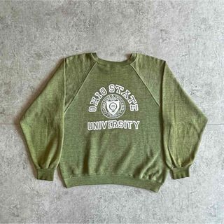 VINTAGE - 70s 80s Kodel カレッジロゴ L 緑 OHIO 大学 VINTAGE - 70s 80s Kodel カレッジロゴ L 緑 OHIO 大学