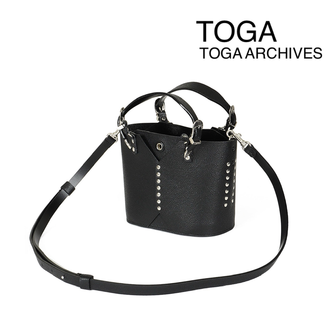 TOGA - 新品 定価5.4万円 TOGA レザー 2way ミニトートバッグ