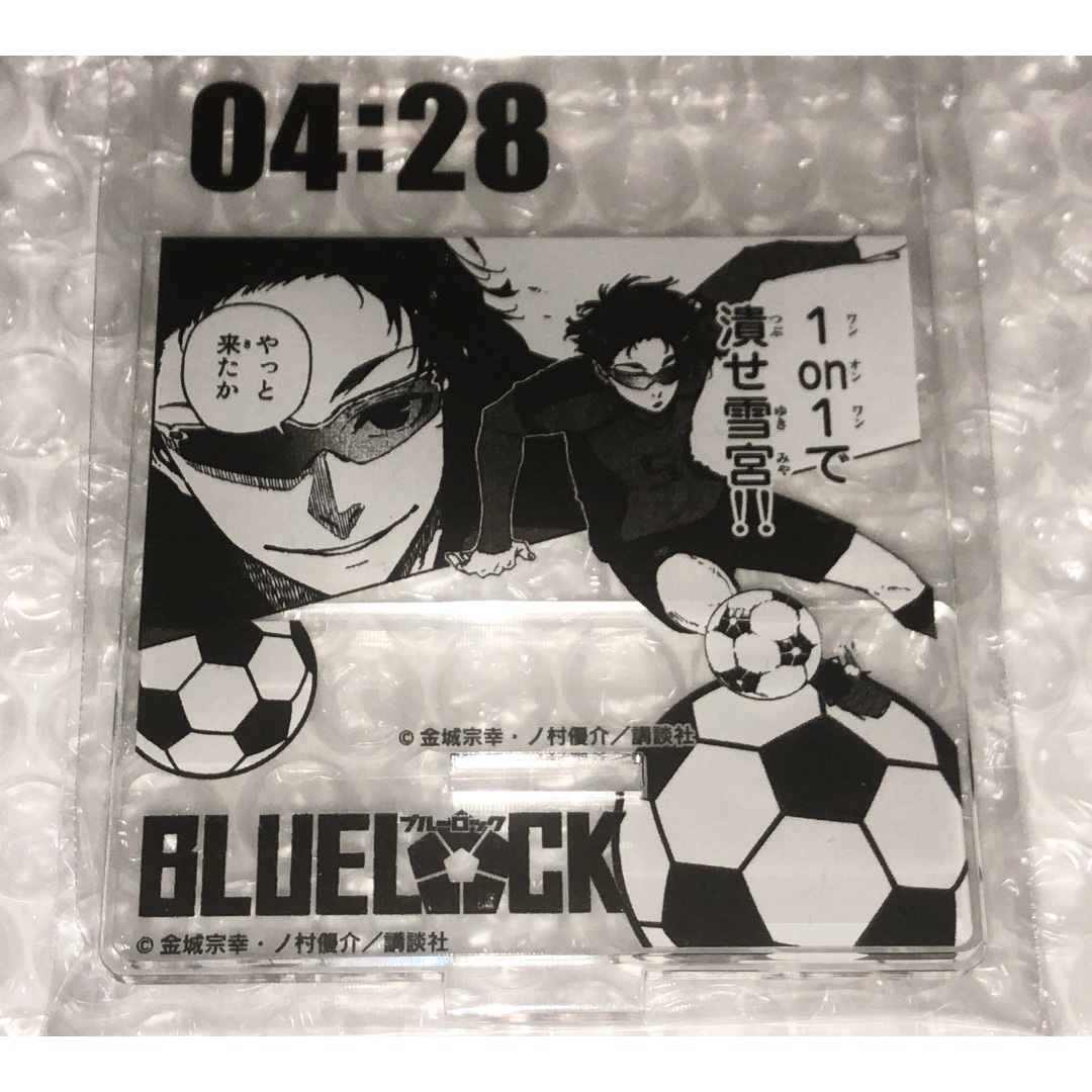 ブルーロック　ロック画面風アクリルスタンド　プリンセスカフェ　雪宮剣優