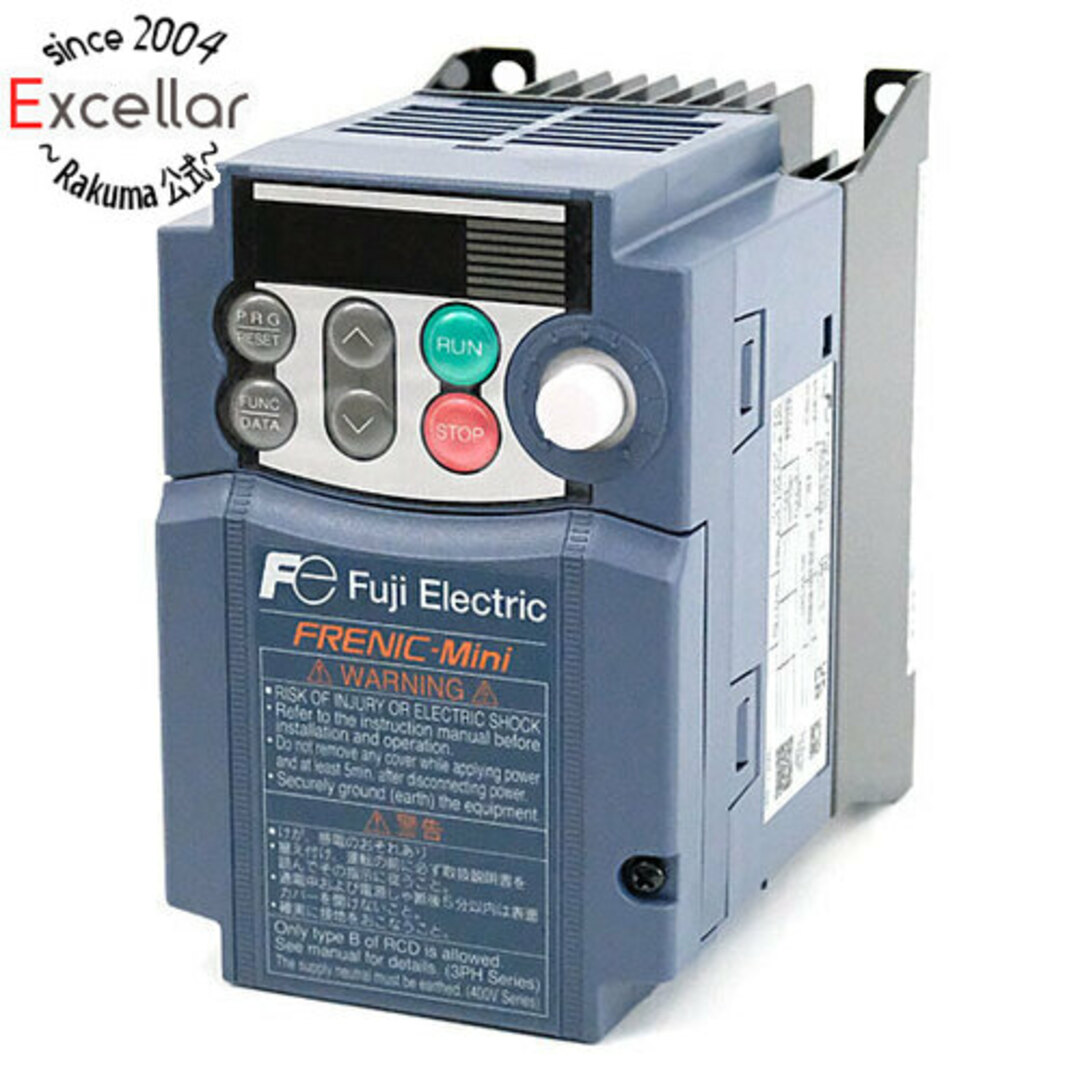 富士電機(フジデンキ)の【新品(開封のみ)】 富士電機 コンパクト形インバータ FRN0.75C2S-2J 自動車/バイクのバイク(工具)の商品写真