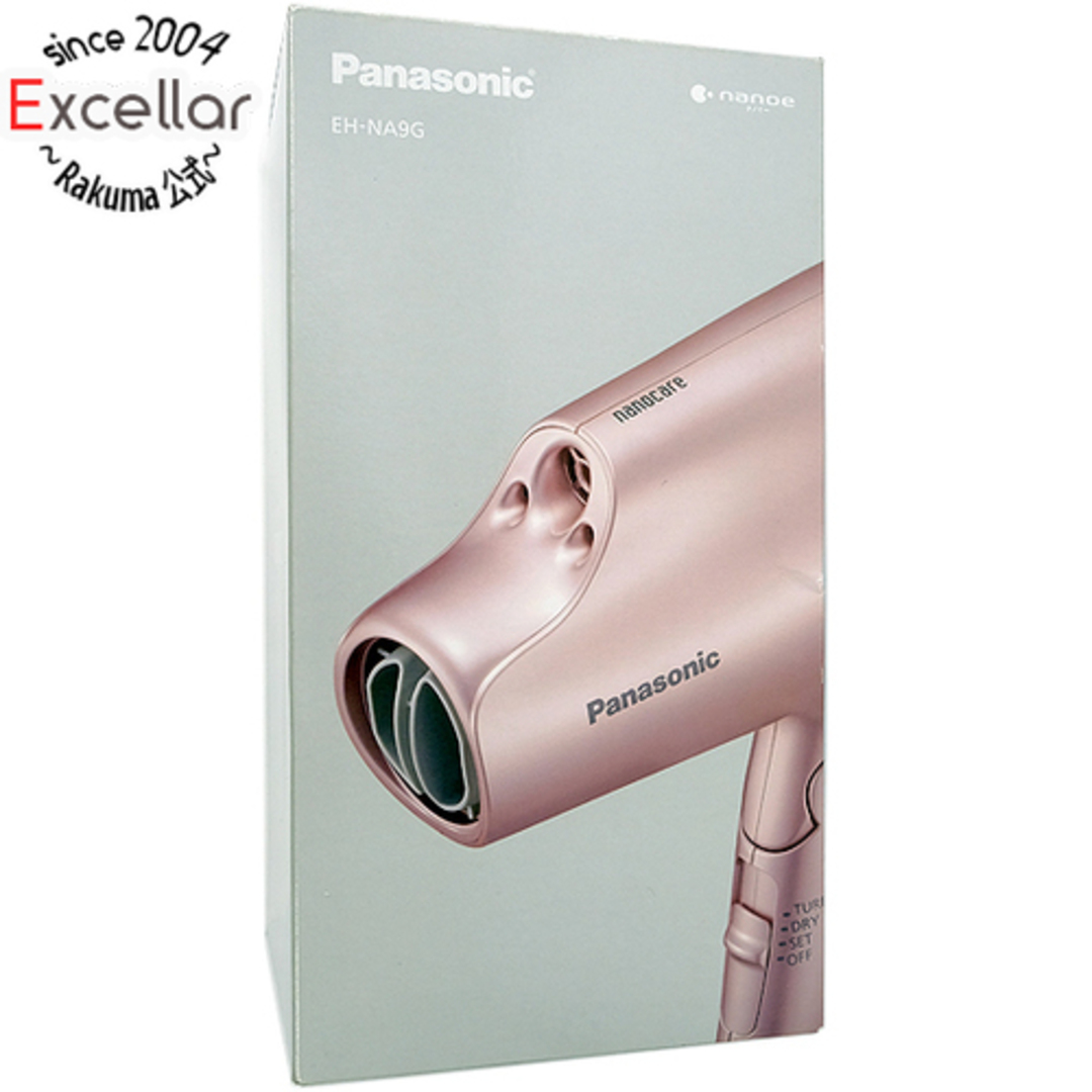 Panasonic(パナソニック)の【新品(開封のみ・箱きず・やぶれ)】 Panasonic ヘアードライヤー ナノケア EH-NA9G-PN ピンクゴールド スマホ/家電/カメラの美容/健康(ドライヤー)の商品写真