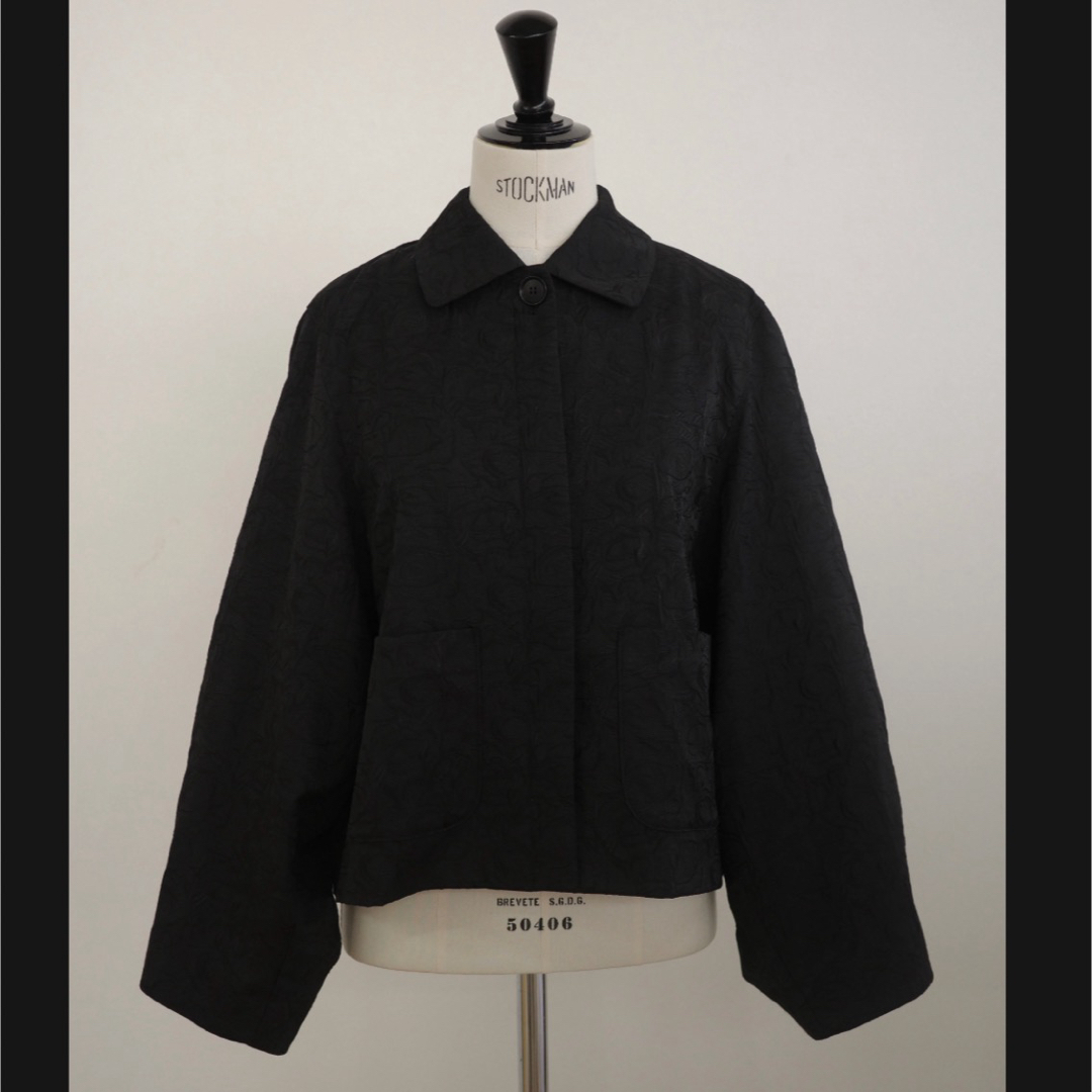 Drawer(ドゥロワー)のohga JACQUARD JACKET yori 2025SS レディースのジャケット/アウター(その他)の商品写真