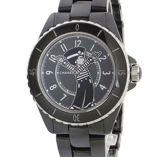 CHANEL - 正規品 シャネル J12 黒セラミック H0682 レディース CHANEL - 正規品 シャネル J12 黒セラミック H0682 レディース