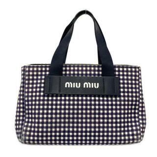 MIU MIU(チェック ・ トートバッグ)のフリマアイテム一覧 MIU MIU(チェック ・ トートバッグ)のフリマアイテム一覧