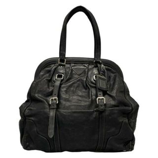 PRADA - プラダ ガレリア ハンドバッグ 2way バイカラー PRADA - プラダ ガレリア ハンドバッグ 2way バイカラー