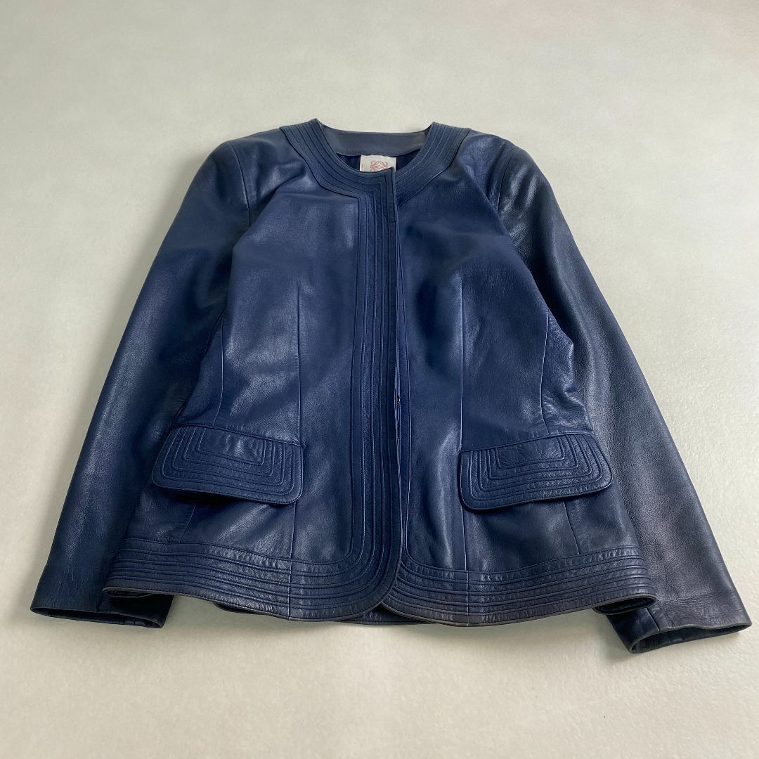 LOEWE レザージャケット | ブラック | FARFETCH JP