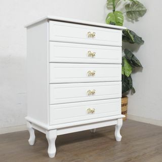 新品】猫脚 チェスト リボンモチーフ 収納 姫系 アウトレットの 新品】猫脚 チェスト リボンモチーフ 収納 姫系 アウトレットの