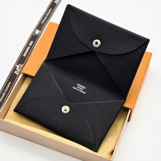 HERMES - 新品未使用 レア HERMES エルメス カルヴィ カード HERMES - 新品未使用 レア HERMES エルメス カルヴィ カード