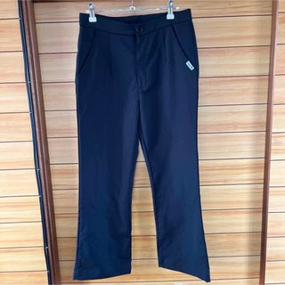 モズ(moz)のmoz モズ　北欧　ボトムス　パンツ　ブラック　黒　仕事(カジュアルパンツ)