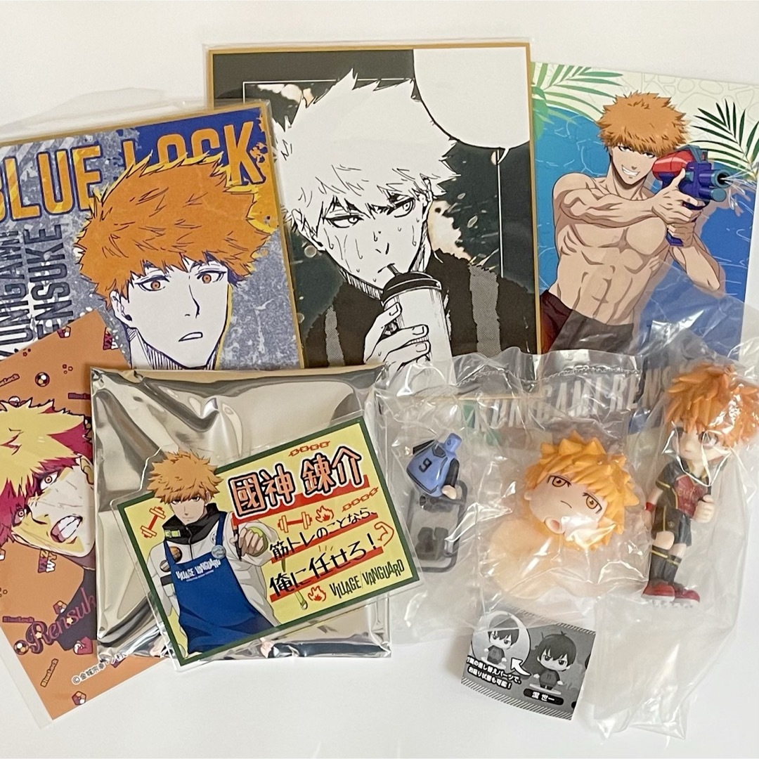 ブルーロック♡國神 錬介 7点セット エンタメ/ホビーのフィギュア(アニメ/ゲーム)の商品写真
